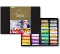 Pastels oléographiques souples Gallery Mungyo, coffret de 72 pièces