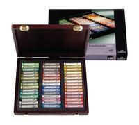 Pastels Tendres - Coffret Traditionnel - 45 Pastels - Sélection Paysage - Rembrandt