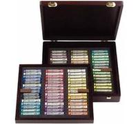 Pastels - Tendres - Extra-fine - 90 couleurs - Coffret bois prestige - Rembrandt G