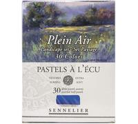 Pastels tendres paysage - Sennelier - Lot de 30 pièces - Demi-bâtons - Tons paysage - Pigment pur - Sans liant