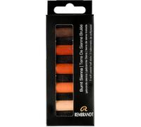 Pastels - Tendres - Teintes terre de sienne - 5 demi-pastels - Rembrandt
