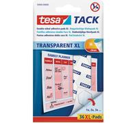 Pastilles adhésives double-face tesa 59404-00000-00 transparent 36 pc(s)