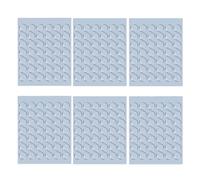 Pastilles adhésives double face transparentes pour tableau de bord et support de téléphone de voiture, pour coller des figurines de voiture