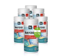 Pastilles de Chlore Choc Bayzid® 20g - Boîte de 1 KG x 12 pour Piscines