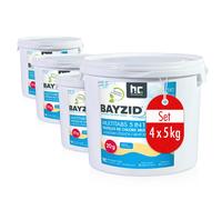 Pastilles de Chlore Multifonctions 5 en 1 BAYZID® 5 Kg - Désinfection et Entretien de Piscine