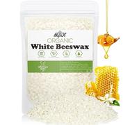 Pastilles de cire d'abeille blanche 200 g/906 g/2,3 kg pour la fabrication de bougies, cire d'abeille pour produits cosmétiques, cire d'abeille bio pour cosmétiques pour le corps, soins de la peau,