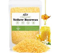 Pastilles de cire d'abeille jaune 200G/906G/2,3KG, cire pour la fabrication de bougies, cire d'abeille pour produits cosmétiques, cire d'abeille pour cosmétiques pour le corps, soins de la peau DIY