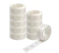 Pastilles de colle double face pour ballons, décoration de ballons transparente DIY, décoration de fête/mariage/anniversaire, sans marque, n'endommage pas les murs 100 pièces,500 pièces,1000 piècesPol