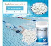 Pastilles de nettoyage de piscine 100x, purifie l'eau, désinfecte les pilules de chlore, Effervescent et moussant, accessoires de nettoyage
