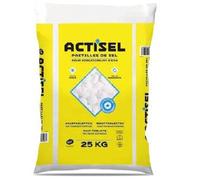 Pastilles de sel pour adoucisseur d'eau et dénitrateur d'eau - ACTISEL - Fabrication Française - le sac de 25 kg