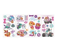 Pat Patrouille 539134 Stella & Everest Autocollant Multi-Eléments Repositionnable Multicolore 3,8 x 0,2 x 31 cm