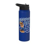 Pat' Patrouille Chase Anniversaire Garçon Âge 5 ans Stainless Steel Insulated Water Bottle