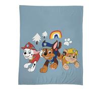 Pat Patrouille Hug Plaid Enfant | 100% Polyester | Oeko-TEX | 125x150 cm | Imprimé Garçon | Bleu