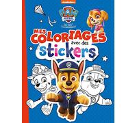 Pat' Patrouille - Mes coloriages avec des stickers