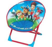 Siège lune pliable pour enfant - FUN HOUSE - Pat Patrouille - Bleu et rouge - Dimensions L 52 x P 45 x H 48 cm