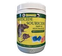 Lucifer Appât pâte fraîche raticide/souricide 150 g (15 x 10 g)