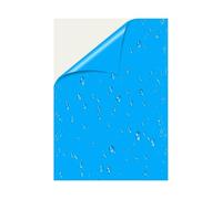 Patchs de réparation gonflables pour flotteur de piscine - 125 x 85 cm - Patch de réparation autocollant en TPU pour articles de gonflage - Bande de flotteur d'eau de piscine, pour balcon, terrasse