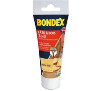 Bondex - Pâte à bois 2-en-1 - Retouche et restaure le bois - Sec en 30 min - Chêne clair 80 g