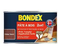 Pâte à bois 2 en 1 Chêne foncé - BONDEX - 250g