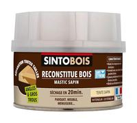 Pâte À Bois-Angles Et Gros Trous-Reconstitue Les Parties Manquantes-Intérieur Extérieur-Haute Résistance & Adhérence-Sec En 20min-Sapin-Technique Professionnelle-190g