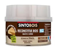 Pâte À Bois-Angles Et Gros Trous-Reconstitue Parties Les Manquantes-Intérieur Extérieur-Haute Résistance & Adhérence-Sec En 20min-Chêne-Technique Professionnelle-190g