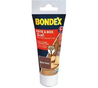 BONDEX - Pate à bois - Rebouche et Restaure le Bois - Sec en 30 min - 80g - Chêne foncé