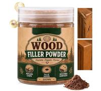 Pâte à bois Poudre de réparation des fissures, 200 ml, ponçable, peignable | Mastic pour Parquet en Bois Pour Chaise Porte Sol Placard Cadre Fenêtre Plateau Meubles