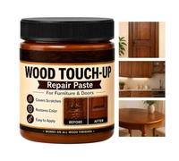 Pâte à bois rebouche-fissures Pâte de rebouchage teintable 40 g pour les | Pâte de Réparation pour Portes en Bois Chambre à Coucher Salon Sol Table Chaise Armoire et Bureau à Dom