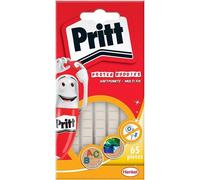 Pâte À Multi-Fix 65 Pièces,Pastilles Adhésives Repositionnables Blanches Faciles À Enlever,Pâte Collante Pré-Découpée Pour Papier,Poster,Décoration Légère
