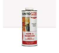 SINTO - Pâte à rénover - Rebouche - Colle - Tous matériaux - Mastic polyester Bi-composants - Séchage rapide - Ponçage facile - Fissures - Saignées - Blanc- Mastic 1,455kg - durcisseur 45g
