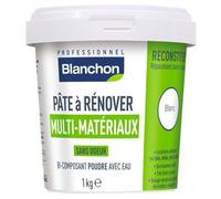 Pâte à rénover - multi-matériaux - poudre bi-composant à eau BLANCHON