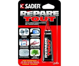 Pâte à réparer BOSTIK Sader Répare Tout Gel 20g