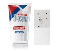 Pâte À Réparer Murale avec rouleau et enduit blanc hydrofuge séchage | Pâte À Reboucher Les Trous Muraux Pour Maison Garage Chambre Cuisine Plafond Porte Trous Et Marques De