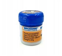 Pâte à Souder XG-50 35g - Formule Argentée No Clean | Sn63/Pb37 | 183°C | Pour BGA et Réparation GSM