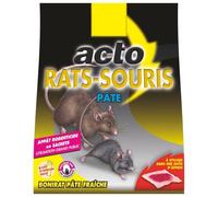 Pâte Appât Rats Souris ACTO Antirongeurs Sachet de 150g