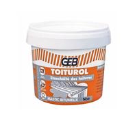 Pâte bitumeuse - Geb - Toiturol 400g - Étanchéité toiture - Multi-supports - Longue durée
