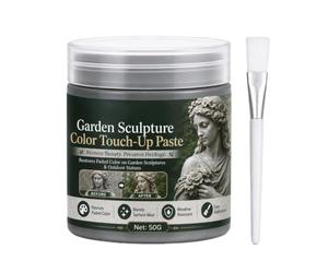 Pâte de réparation de couleur de sculpture 50 g crème grise lisse | Pâte Réparatrice Pierre Grise Pour Carrelage Extérieur Pierre Naturelle Marbre Plan de