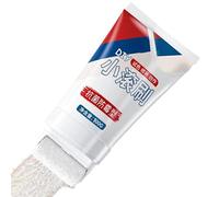 Pâte de réparation murale en tube avec rouleau et enduit blanc hydrofuge | Pâte À Reboucher Les Trous Muraux Pour Maison Garage Chambre Cuisine Plafond Porte Trous Et Marques De