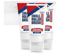Pâte de réparation murale étanche avec rouleau, kit de patchs pour cloisons sèches à séchage rapide, pâte de retouche murale blanche, correcteur de taches et de fissures (3 pièces)