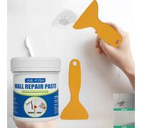 Pâte de réparation murale - Pour couvrir les taches, réparer la peinture qui s'écaille et sceller les fissures d'humidité sur les murs. Ce kit de réparation murale comprend une spatule, de la pâte de 