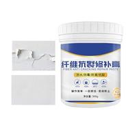 Pâte de réparation pour fissures murales | 500g Pâte étanche longue durée pour plaques de plâtre | Enduit de rebouchage pour murs | pour intérieur et extérieur, maison, cuisine, papier peint, béton, p
