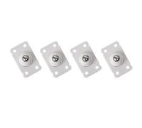 Pâte De Type Universel Poulie 4/8pcs Adhésif Poulie Boîte De Rangement Poulie Peut Auto-Adhésif Poulie Maison Pas De Bruit Pas De Rayures Boîte