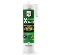 Novatech NV - Pâte polymère X-Tack TEC7 montage sans support Blanc cartouche 290 ml