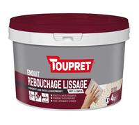 Pate Rebouchage lissage 2 en 1 TOUPRET 4kg - BCMULPEX04