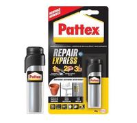 Pattex Repair Express, pâte de réparation universelle, colle d'étanchéité sans solvant, pâte époxy à deux composants à liaison rapide, tube 1x48g