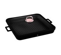 PATELNIA TYTANOWA Z POKRYWĄ 34x34cm BERLINGER HAUS BH-7789 BLACK ROSE