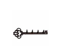Esschert Design Barre Murale en Fonte pour accrocher Serviettes, Manteaux, clés - Longueur : 30 cm