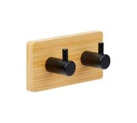 - Patère Adhésive en Bambou "Stiky+" 9cm Naturel