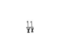 Patère double Buddy Hook noir - - Noir - Métal