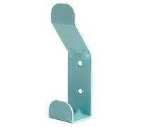 Patère double type F10555 - en acier laqué - H 140 x L 38 x P 37 mm - vert DEVISMES